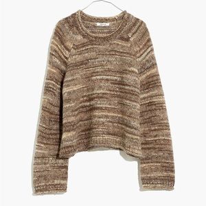 Madewell Brown Crew Neck Sweater